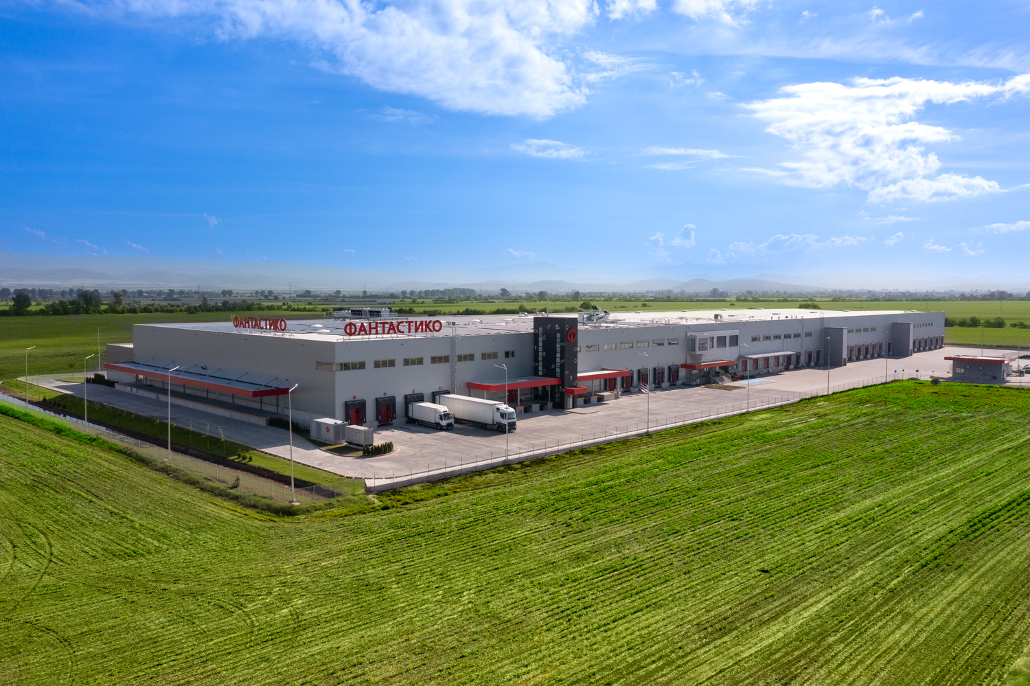 IPA Architects designed New Logistics Center for FANTASTICO in Elin Pelin