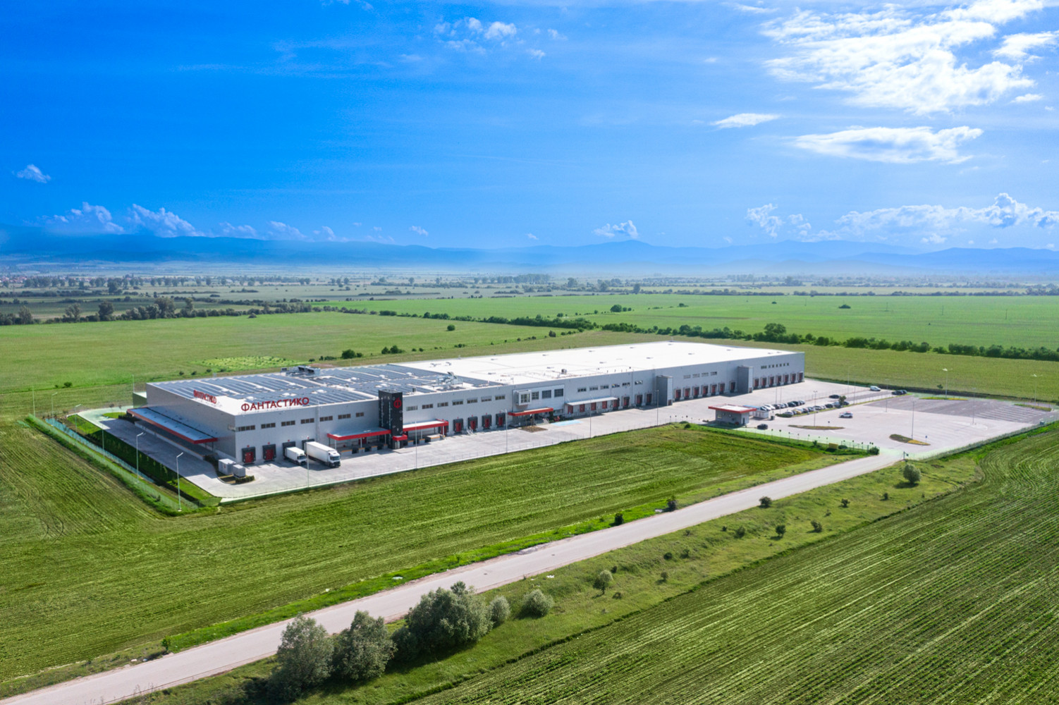 IPA Architects designed New Logistics Center for FANTASTICO in Elin Pelin