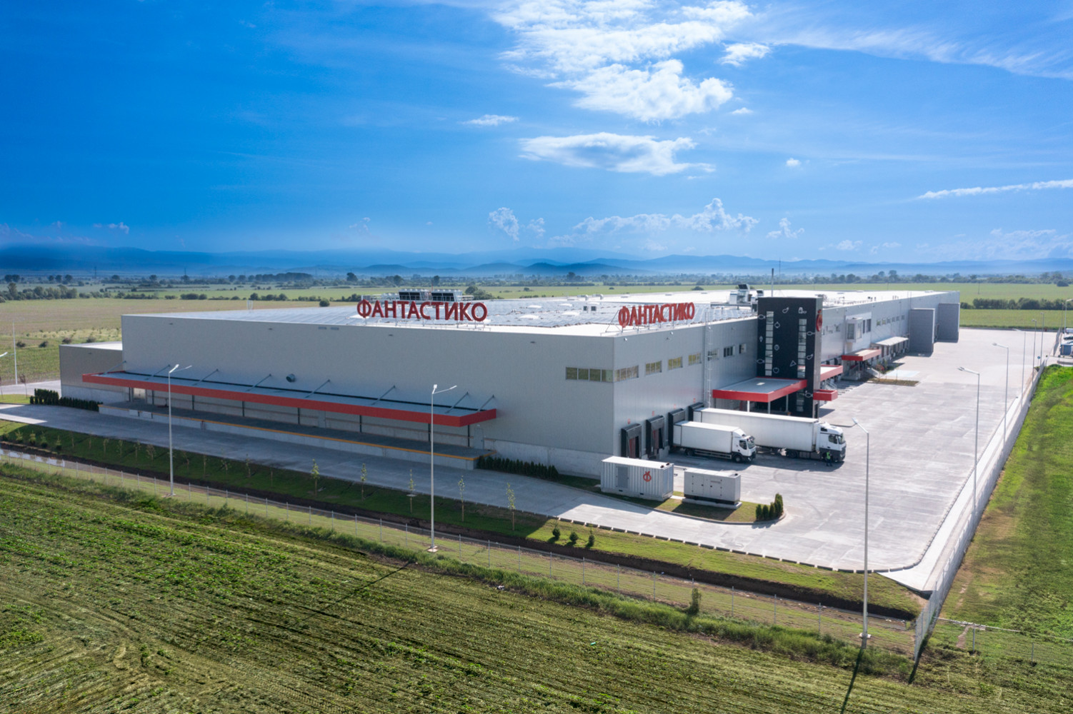 IPA Architects designed New Logistics Center for FANTASTICO in Elin Pelin